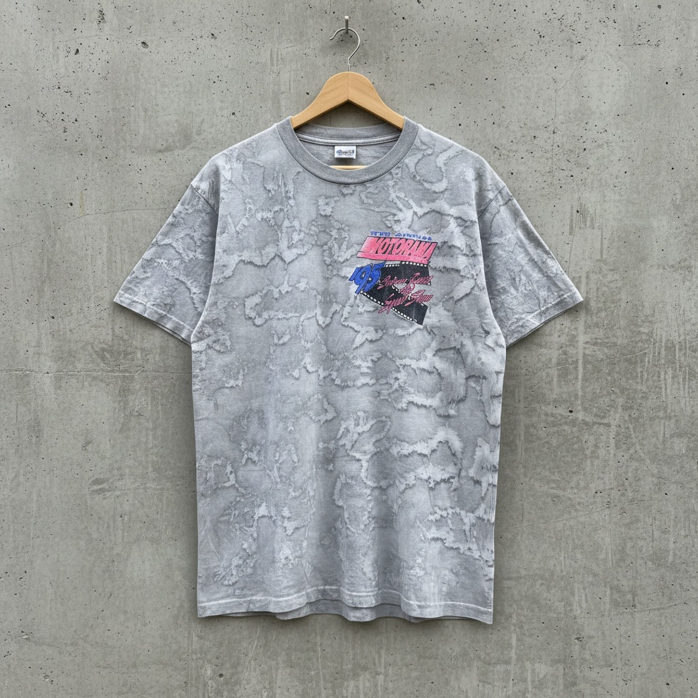 Jewel Tones 17th Annual Motorama 1995 T-Shirt Size XL Vintage Acid Wash